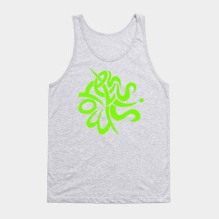 Less is more - green Tank Top